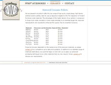 Tablet Screenshot of ceramics.wimbush.eu